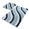 Lessentiel Acrylic Bathmat Set (2 Pieces) Colorful - Blue Multicolor