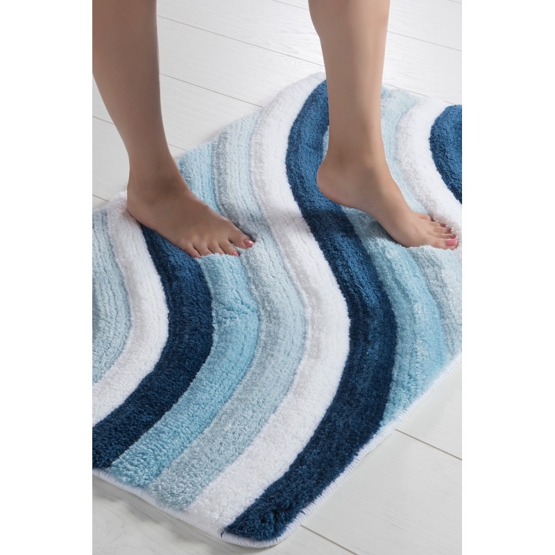 Lessentiel Acrylic Bathmat Set (2 Pieces) Colorful - Blue Multicolor