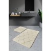 Lessentiel Acrylic Bathmat Set (2 Pieces) Infinity - Ecru Ecru