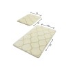Lessentiel Acrylic Bathmat Set (2 Pieces) Infinity - Ecru Ecru