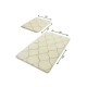 Lessentiel Acrylic Bathmat Set (2 Pieces) Infinity - Ecru Ecru