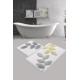 Acrylic Bathmat Set (2 Pieces) Innovia - White Multicolor Lessentiel Acrylic Bathmat Set (2 Pieces) Innovia - White Multicolor