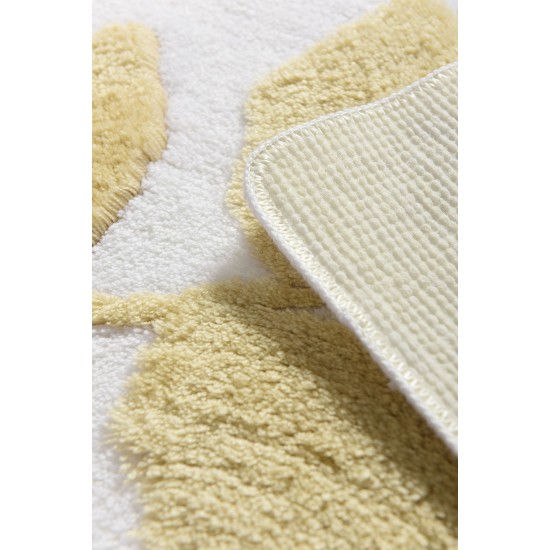 Acrylic Bathmat Set (2 Pieces) Innovia - White Multicolor Lessentiel Acrylic Bathmat Set (2 Pieces) Innovia - White Multicolor