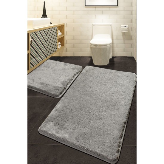 Lessentiel Acrylic Bathmat Set (2 Pieces) Havai - Grey Grey