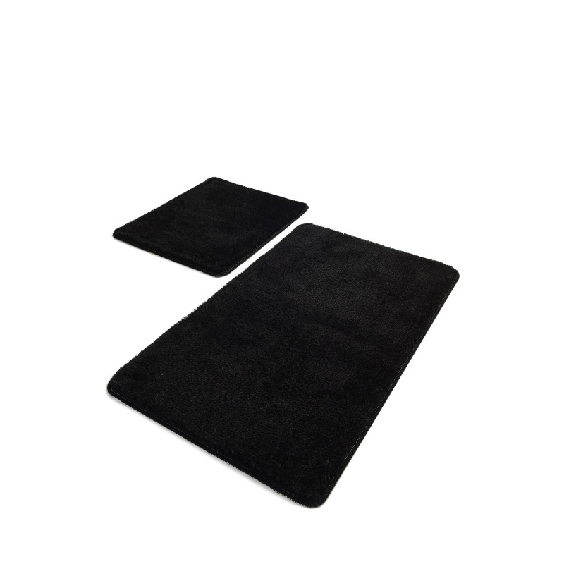 Lessentiel Acrylic Bathmat Set (2 Pieces) Havai - Black Black