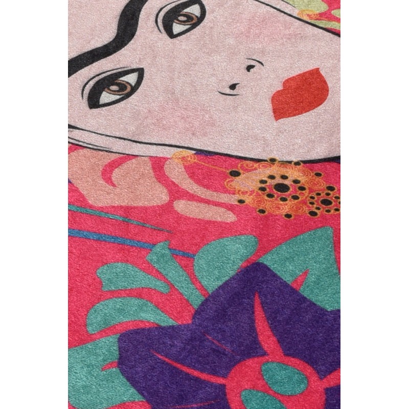 Lessentiel Bathmat Set (2 Pieces) Frida - Pink Multicolor