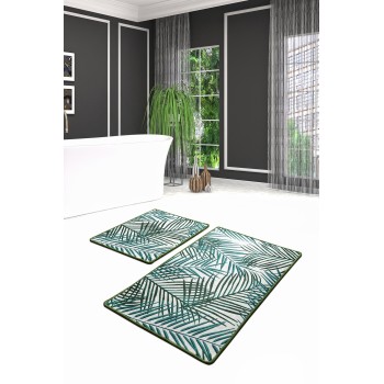 Bathmat Set (2 Pieces) Botany Multicolor