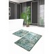 Bathmat Set (2 Pieces) Botany Multicolor Lessentiel Bathmat Set (2 Pieces) Botany Multicolor