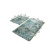 Bathmat Set (2 Pieces) Botany Multicolor Lessentiel Bathmat Set (2 Pieces) Botany Multicolor