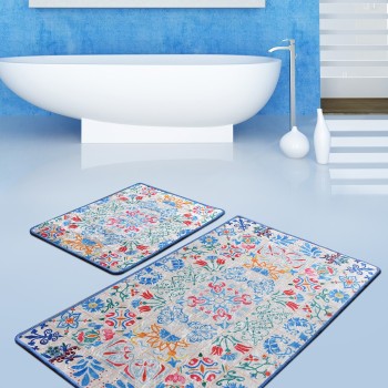 Bathmat Set (2 Pieces) Ceramica Multicolor