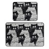 Lessentiel Bathmat Set (2 Pieces) White Cats Multicolor