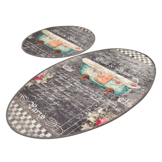 Bathmat Set (2 Pieces) Bain Multicolor Lessentiel Bathmat Set (2 Pieces) Bain Multicolor