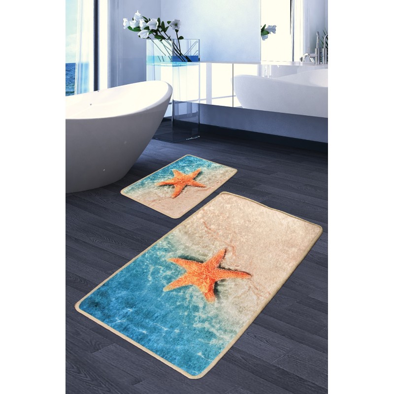 Lessentiel Bathmat Set (2 Pieces) Stella Multicolor