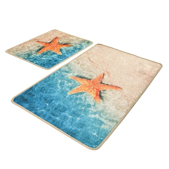 Lessentiel Bathmat Set (2 Pieces) Stella Multicolor
