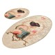 Bathmat Set (2 Pieces) Glare Multicolor Lessentiel Bathmat Set (2 Pieces) Glare Multicolor