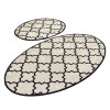 Lessentiel Bathmat Set (2 Pieces) Kupa - White Multicolor