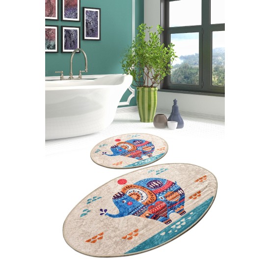 Lessentiel Bathmat Set (2 Pieces) Etnic Multicolor