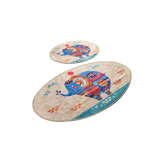 Lessentiel Bathmat Set (2 Pieces) Etnic Multicolor