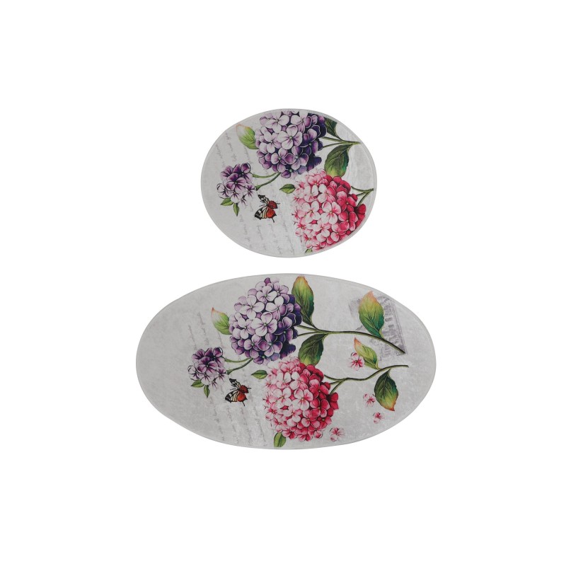 Lessentiel Bathmat Set (2 Pieces) Ortanca Multicolor