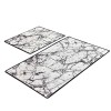 Lessentiel Bathmat Set (2 Pieces) Marble - White Multicolor
