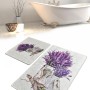 Bathmat Set (2 Pieces) Purpura Multicolor