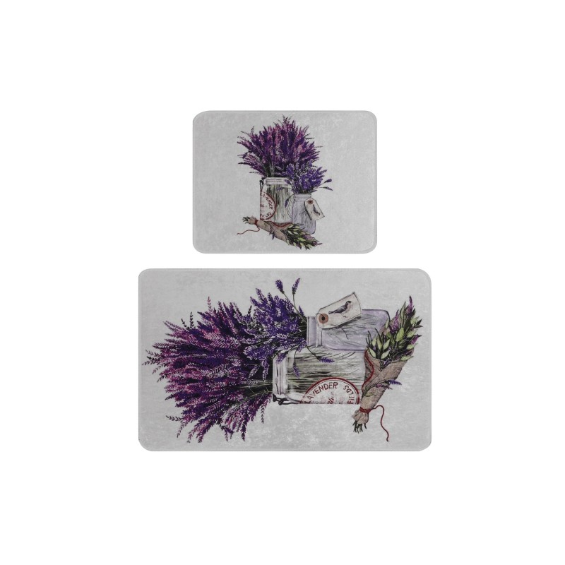 Lessentiel Bathmat Set (2 Pieces) Purpura Multicolor