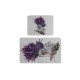 Bathmat Set (2 Pieces) Purpura Multicolor Lessentiel Bathmat Set (2 Pieces) Purpura Multicolor