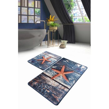 Bathmat Set (2 Pieces) Stella Marina Multicolor