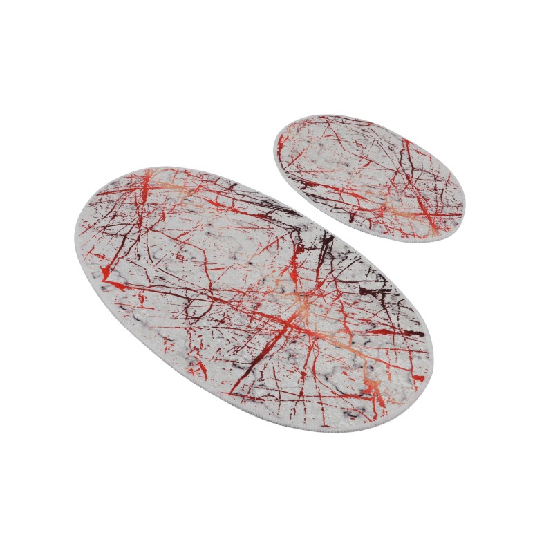 Lessentiel Bathmat Set (2 Pieces) Shine Djt Multicolor