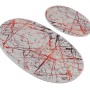 Bathmat Set (2 Pieces) Shine Djt Multicolor