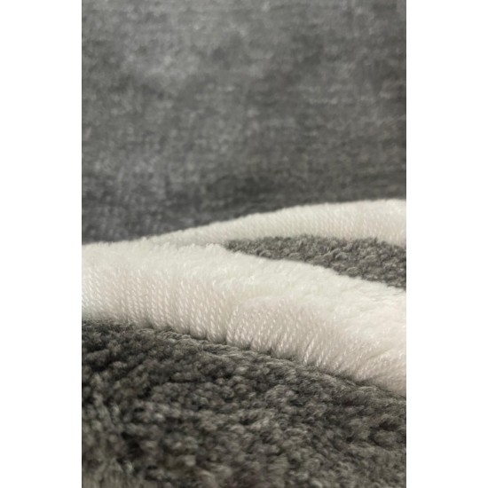 Lessentiel Acrylic Bathmat Set (2 Pieces) Duplici - Anthracite Anthracite