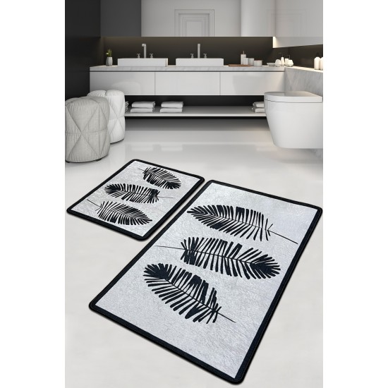 Bathmat Set (2 Pieces) Hoja Djt Multicolor Lessentiel Bathmat Set (2 Pieces) Hoja Djt Multicolor