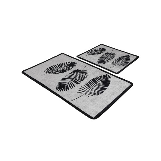 Bathmat Set (2 Pieces) Hoja Djt Multicolor Lessentiel Bathmat Set (2 Pieces) Hoja Djt Multicolor