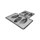 Bathmat Set (2 Pieces) Hoja Djt Multicolor Lessentiel Bathmat Set (2 Pieces) Hoja Djt Multicolor