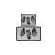 Bathmat Set (2 Pieces) Hoja Djt Multicolor Lessentiel Bathmat Set (2 Pieces) Hoja Djt Multicolor
