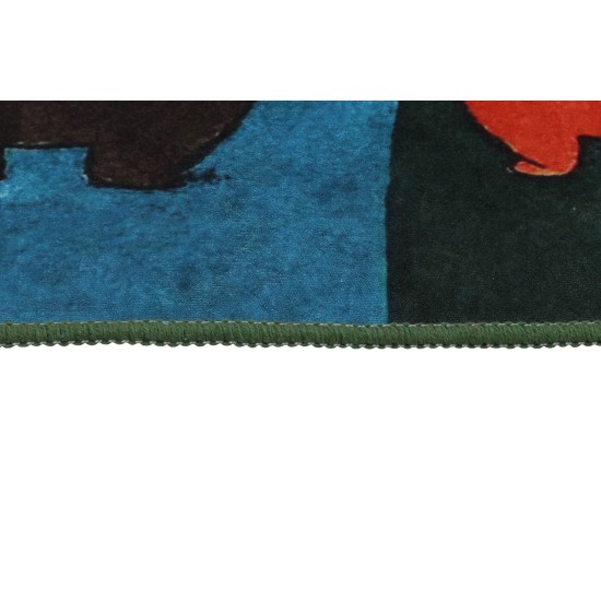 Bathmat Set (2 Pieces) Gatto Carino Multicolor Lessentiel Bathmat Set (2 Pieces) Gatto Carino Multicolor