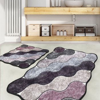 Bathmat Set (2 Pieces) Circle - Purple Purple
Grey
Lilac