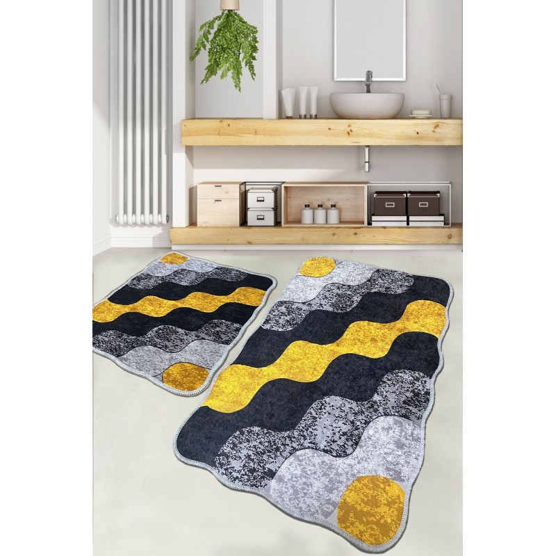 Lessentiel Bathmat Set (2 Pieces) Circle - Yellow Yellow
Anthracite
Grey