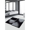 Lessentiel Acrylic Bathmat Set (3 Pieces) Stella - Anthracite Multicolor