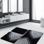 Acrylic Bathmat Set (3 Pieces) Stella - Anthracite Multicolor