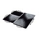 Lessentiel Acrylic Bathmat Set (3 Pieces) Stella - Anthracite Multicolor