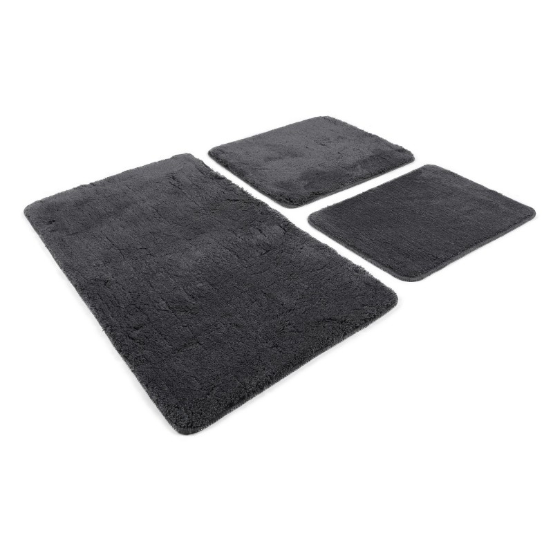 Lessentiel Acrylic Bathmat Set (3 Pieces) Havai - Fume Fume
