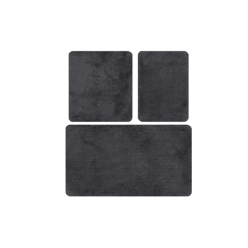Lessentiel Acrylic Bathmat Set (3 Pieces) Havai - Fume Fume