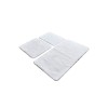 Lessentiel Acrylic Bathmat Set (3 Pieces) Havai - White White