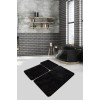 Lessentiel Acrylic Bathmat Set (3 Pieces) Havai - Black Black