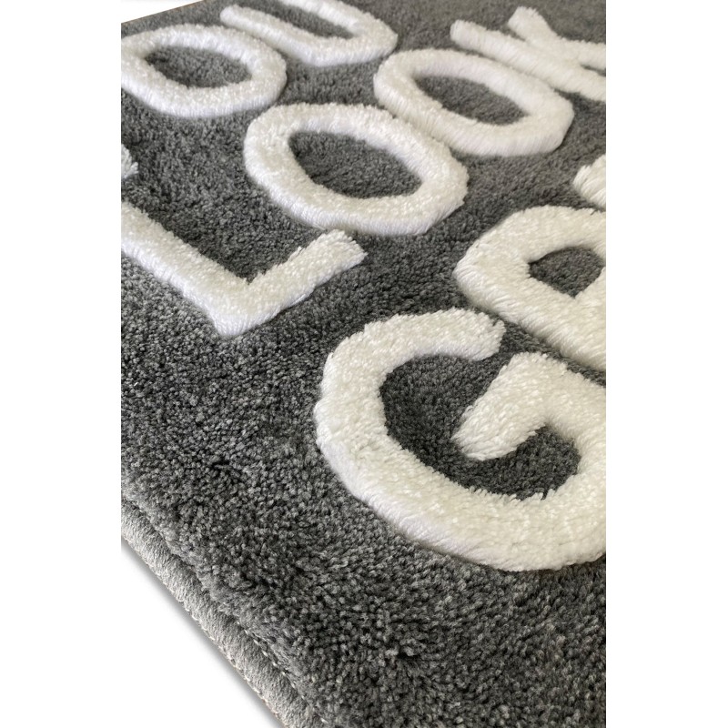 Lessentiel Acrylic Bathmat Set (3 Pieces) Great - Grey Multicolor