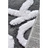 Lessentiel Acrylic Bathmat Set (3 Pieces) Great - Grey Multicolor