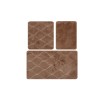 Lessentiel Acrylic Bathmat Set (3 Pieces) Infinity - Caramel Caramel