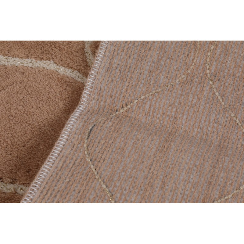 Lessentiel Acrylic Bathmat Set (3 Pieces) Infinity - Caramel Caramel