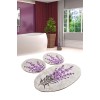 Lessentiel Bathmat Set (3 Pieces) Lavender Multicolor